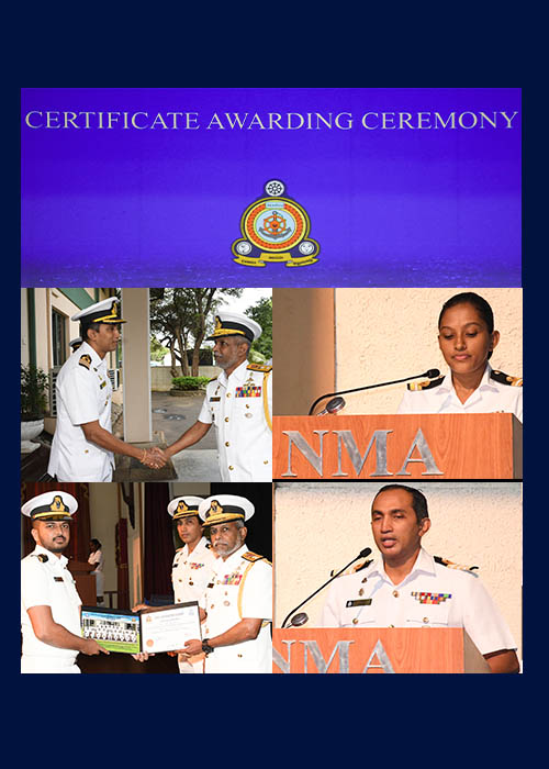 CERTIFICATE AWARDING CEREMONY OF THE 28TH SUB LIEUTENANT TECHNICAL (LOGISTICS) COURSE
