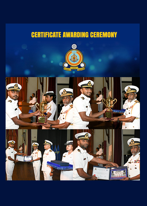CERTIFICATE AWARDING CEREMONY OF LONG EXECUTIVE SPECIALISATION COURSE  NO 05